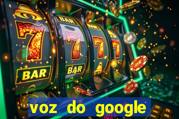 voz do google tradutor homem